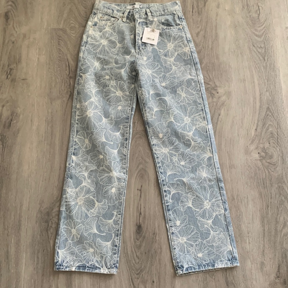 •ADIKA In-Bloom Graphic Jeans•